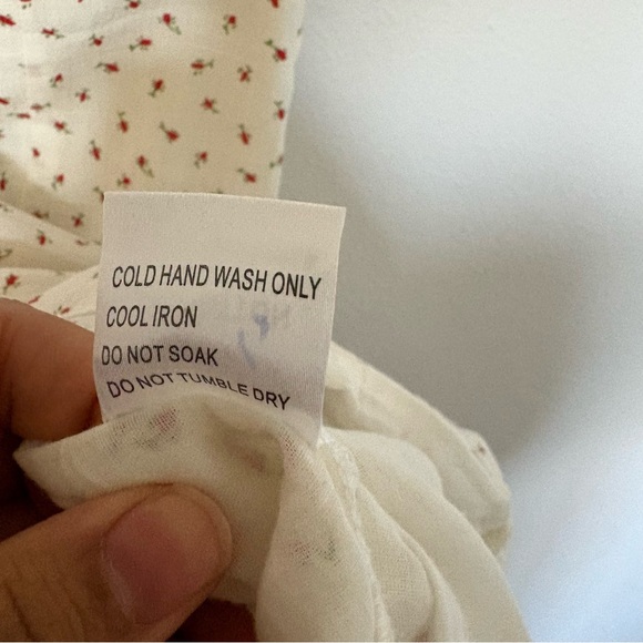 Princess Polly Natalina White Rose Floral Mini Dress Sundress Summer Size 4 - Picture 12 of 13